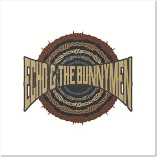 Echo & the Bunnymen Barbed Wire Posters and Art